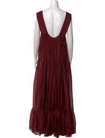 Kalita Square Neckline Long Dress