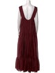 Kalita Square Neckline Long Dress