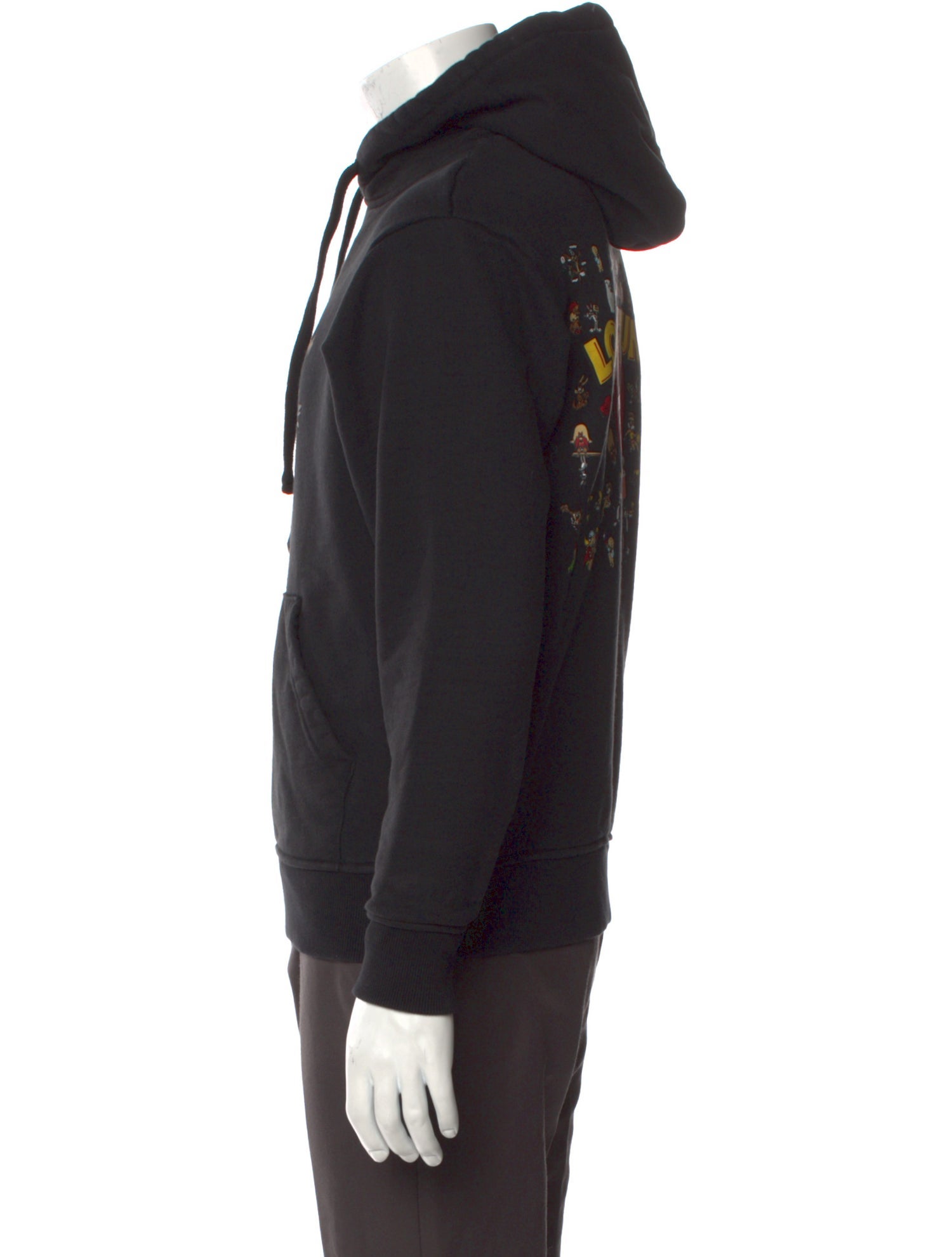 Kith + Looney Tunes Graphic Print V-Neck Hoodie