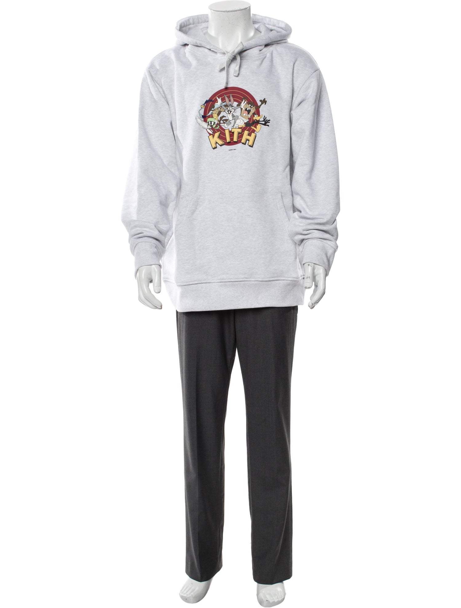 Kith + Looney Tunes Graphic Print Crew Neck Hoodie w/ Tags