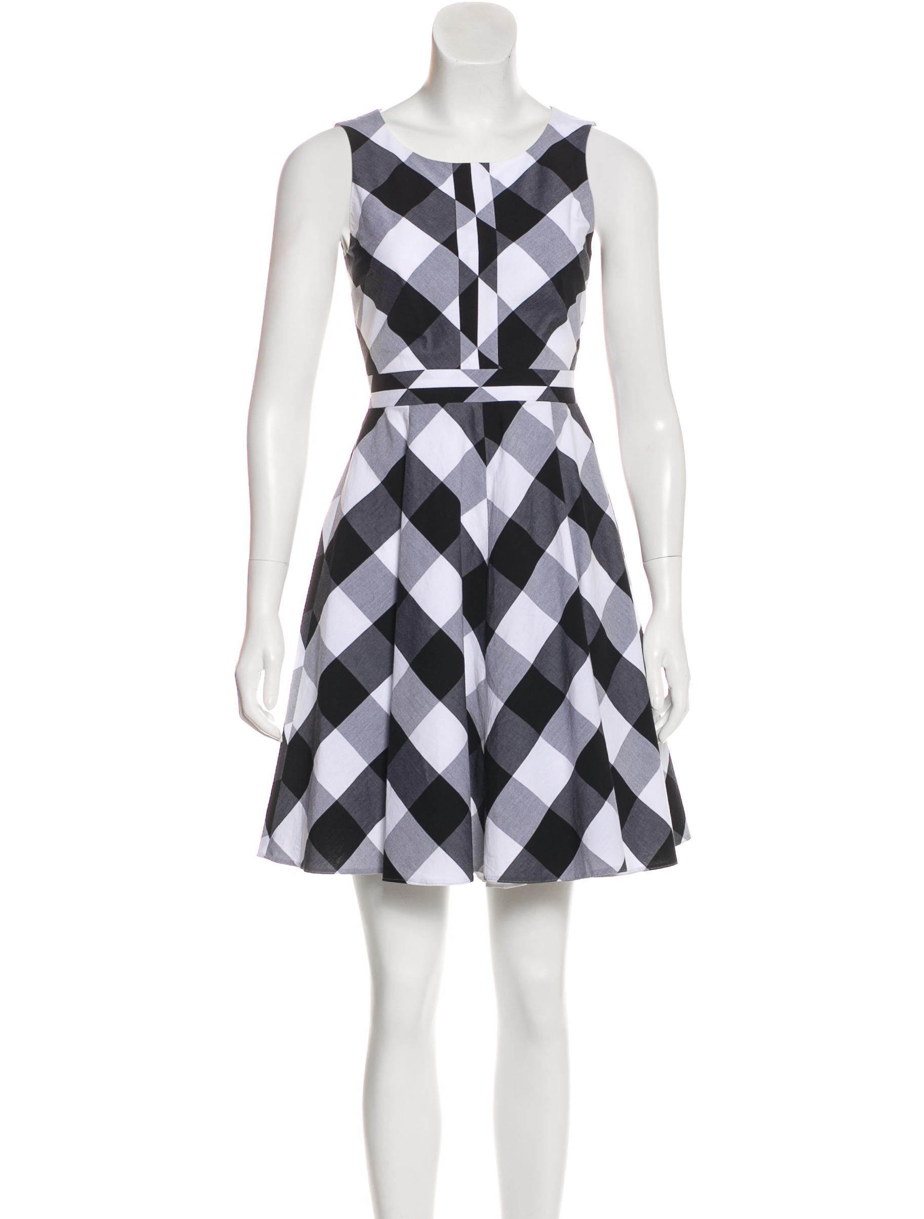 karen millen gingham dress