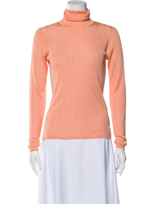 Karen Millen Turtleneck Long Sleeve Sweatshirt w/