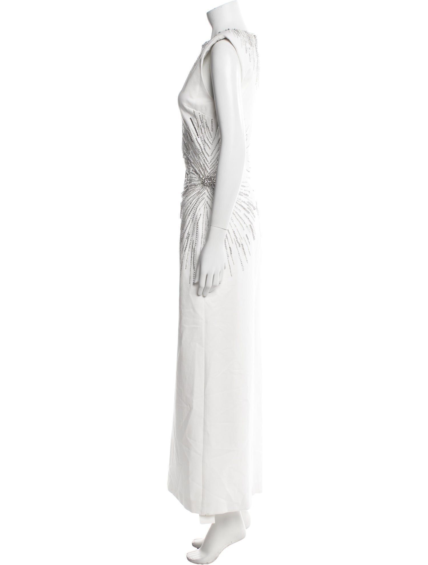 Karen Millen Crew Neck Long Dress