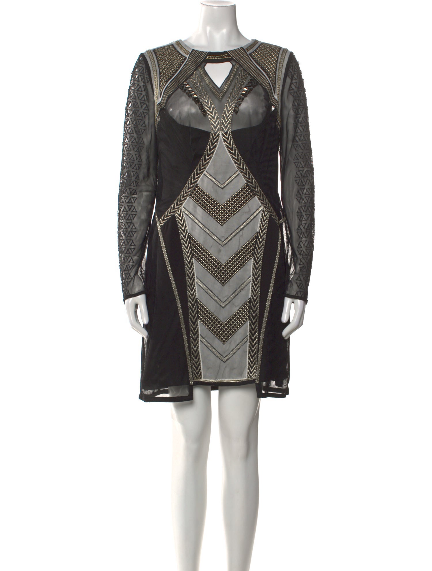 Karen Millen Printed Mini Dress