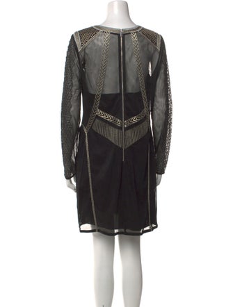 Karen Millen Printed Mini Dress