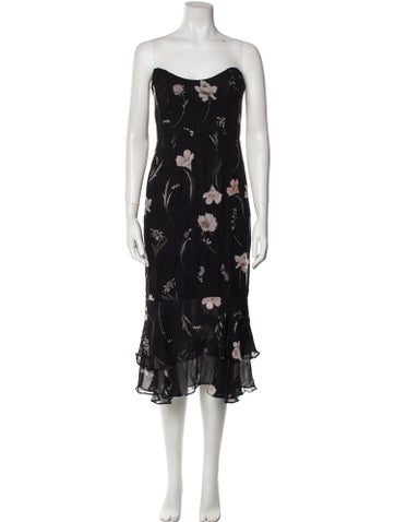 Katie May Dresses Floral Print Knee-Length Dress S