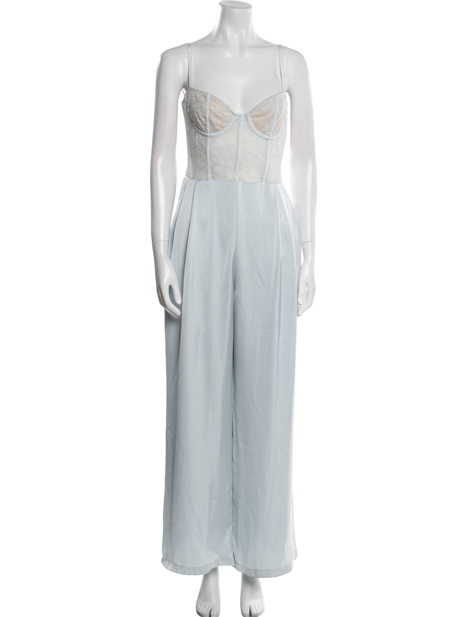 Katie May Nylon V-Neck Jumpsuit