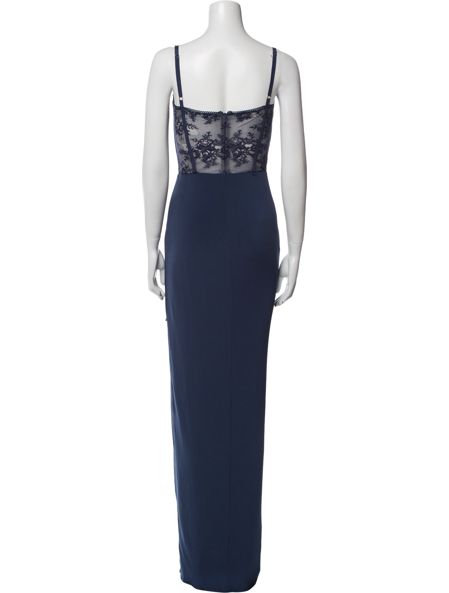 Katie May Square Neckline Long Dress