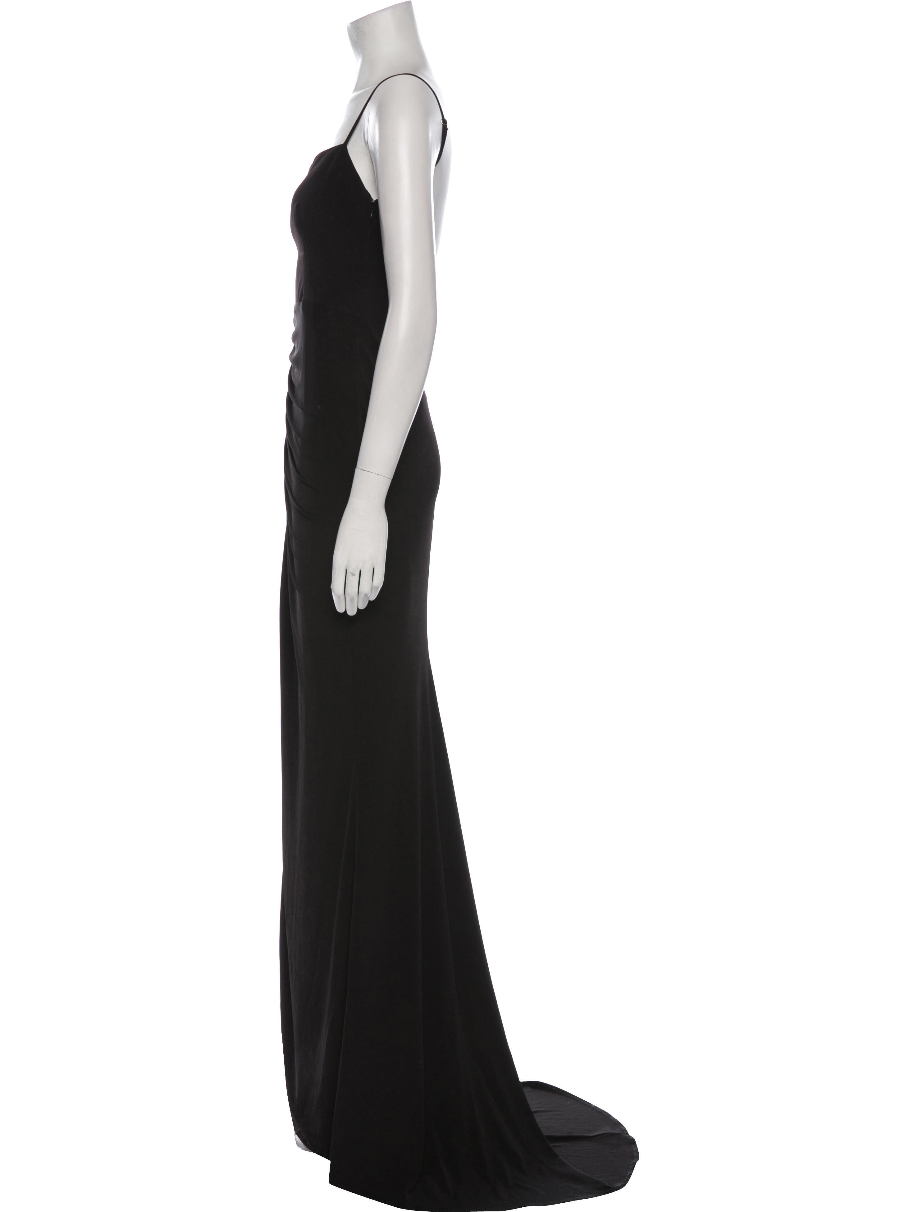 Katie May Square Neckline Long Dress