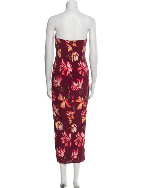 Katie May Floral Print Long Dress