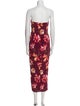 Katie May Floral Print Long Dress