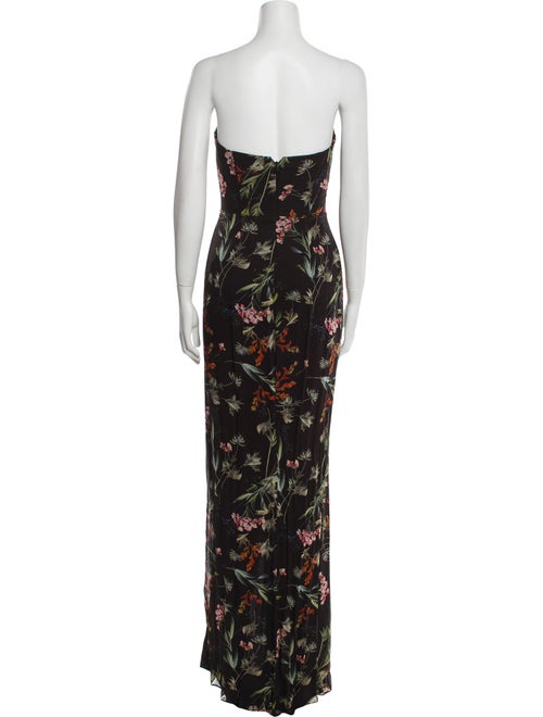 Katie May Floral Print Long Dress