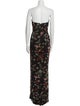 Katie May Floral Print Long Dress