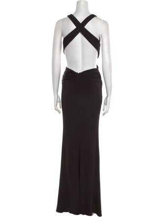 Katie May V-Neck Long Dress