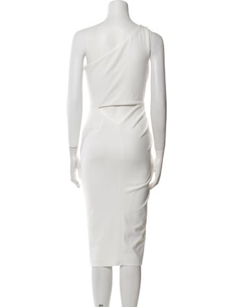 Katie May One-Shoulder Midi Length Dress