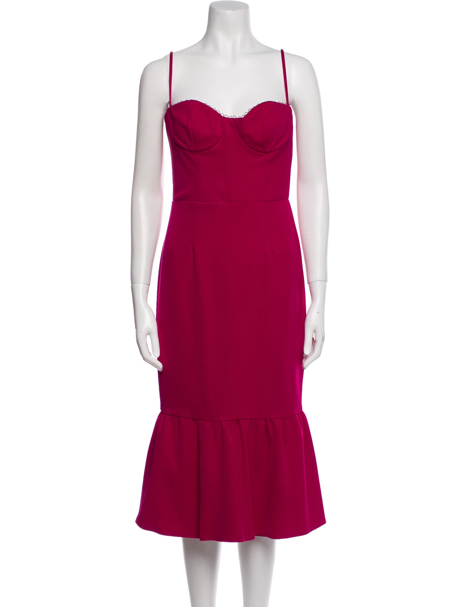 Katie May Cowl Neck Midi Length Dress w/ Tags