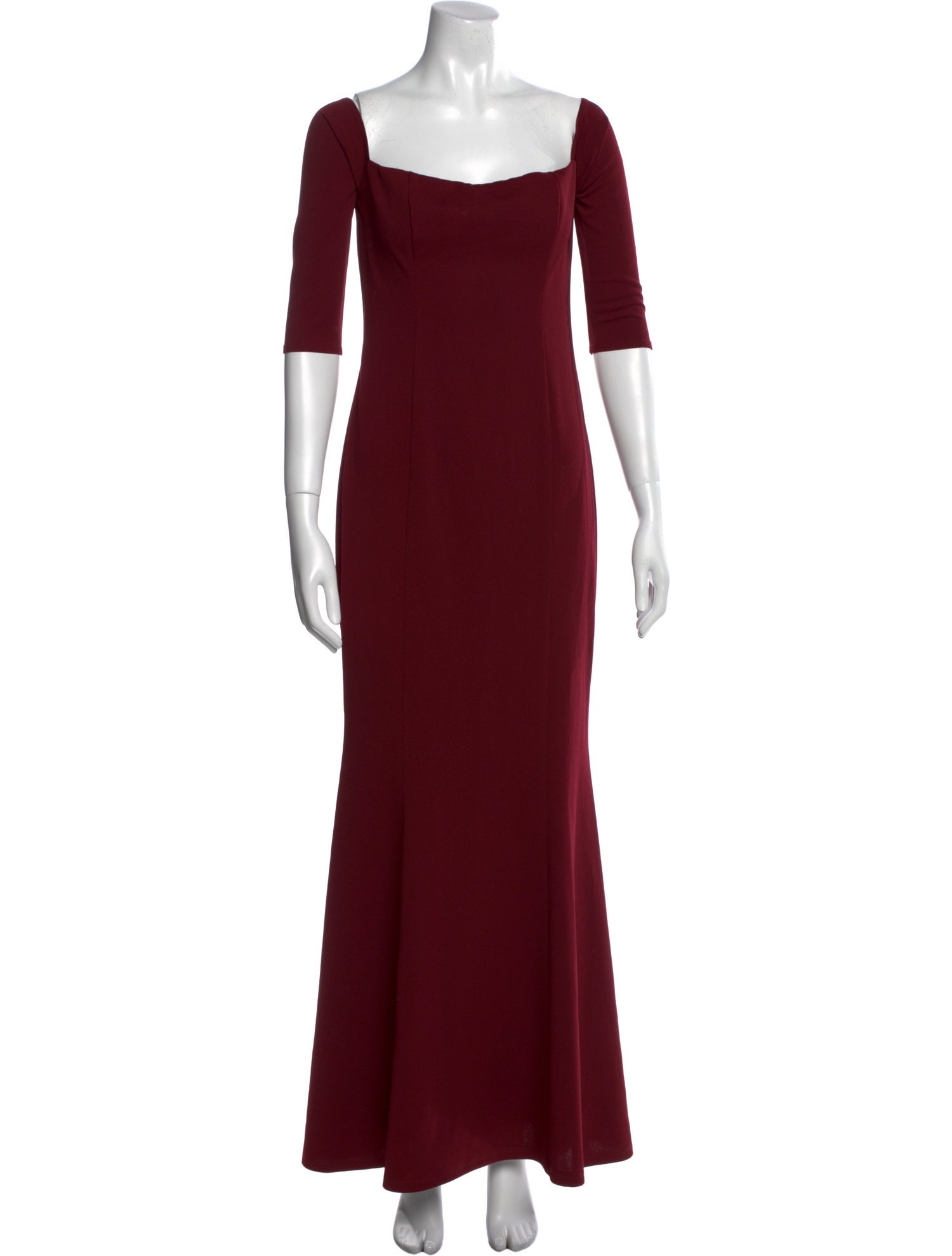 Katie May Square Neckline Long Dress