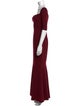 Katie May Square Neckline Long Dress