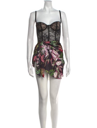 Katie May Floral Print Mini Dress