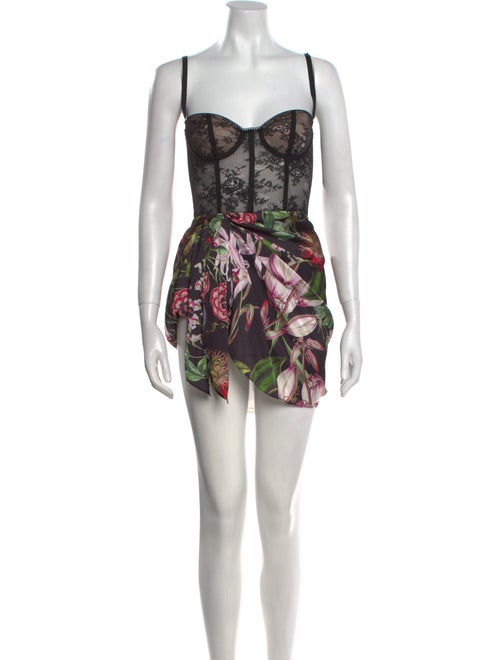 Katie May Floral Print Mini Dress