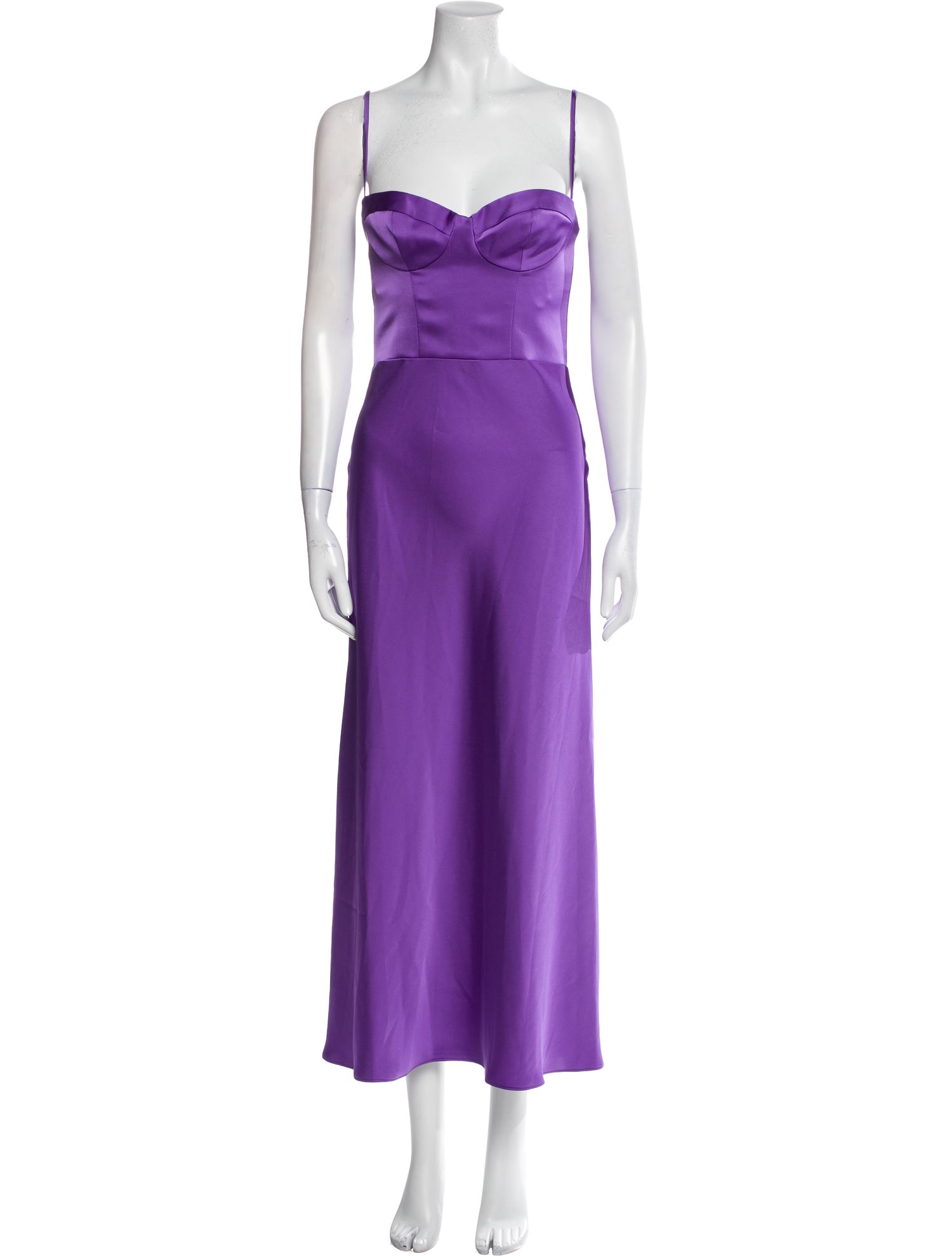 Katie May Strapless Midi Length Dress