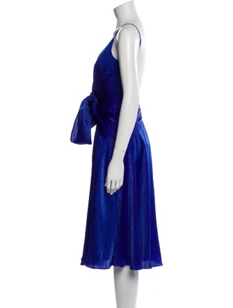 Katie May V-Neck Midi Length Dress