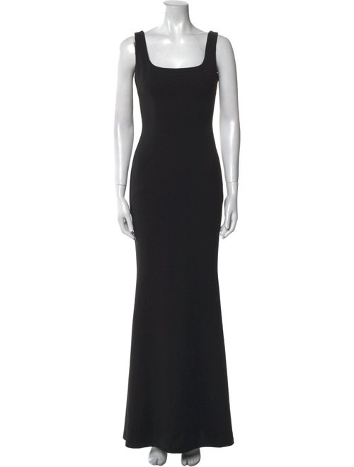 Katie May Square Neckline Long Dress