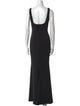 Katie May Square Neckline Long Dress