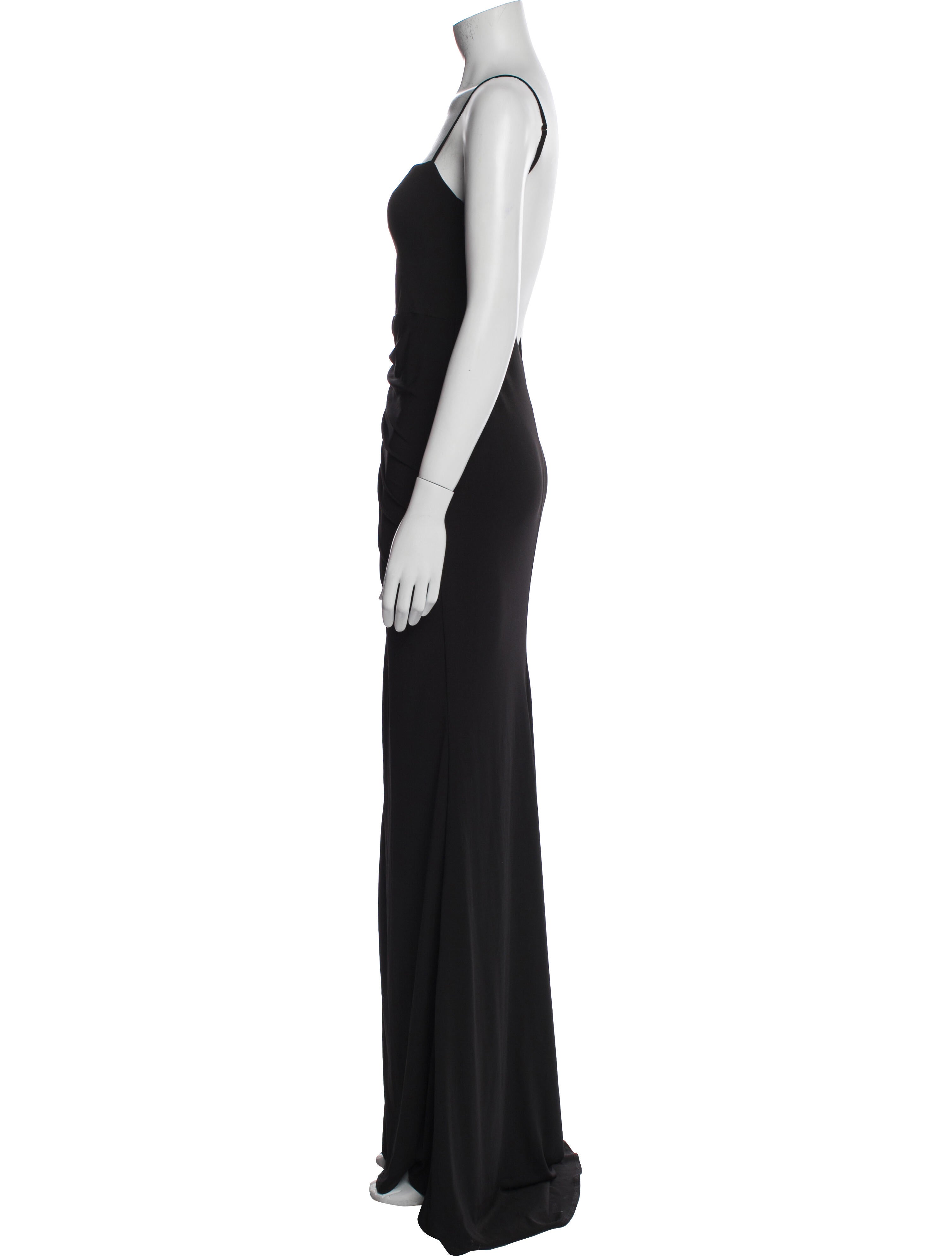 Katie May Square Neckline Long Dress