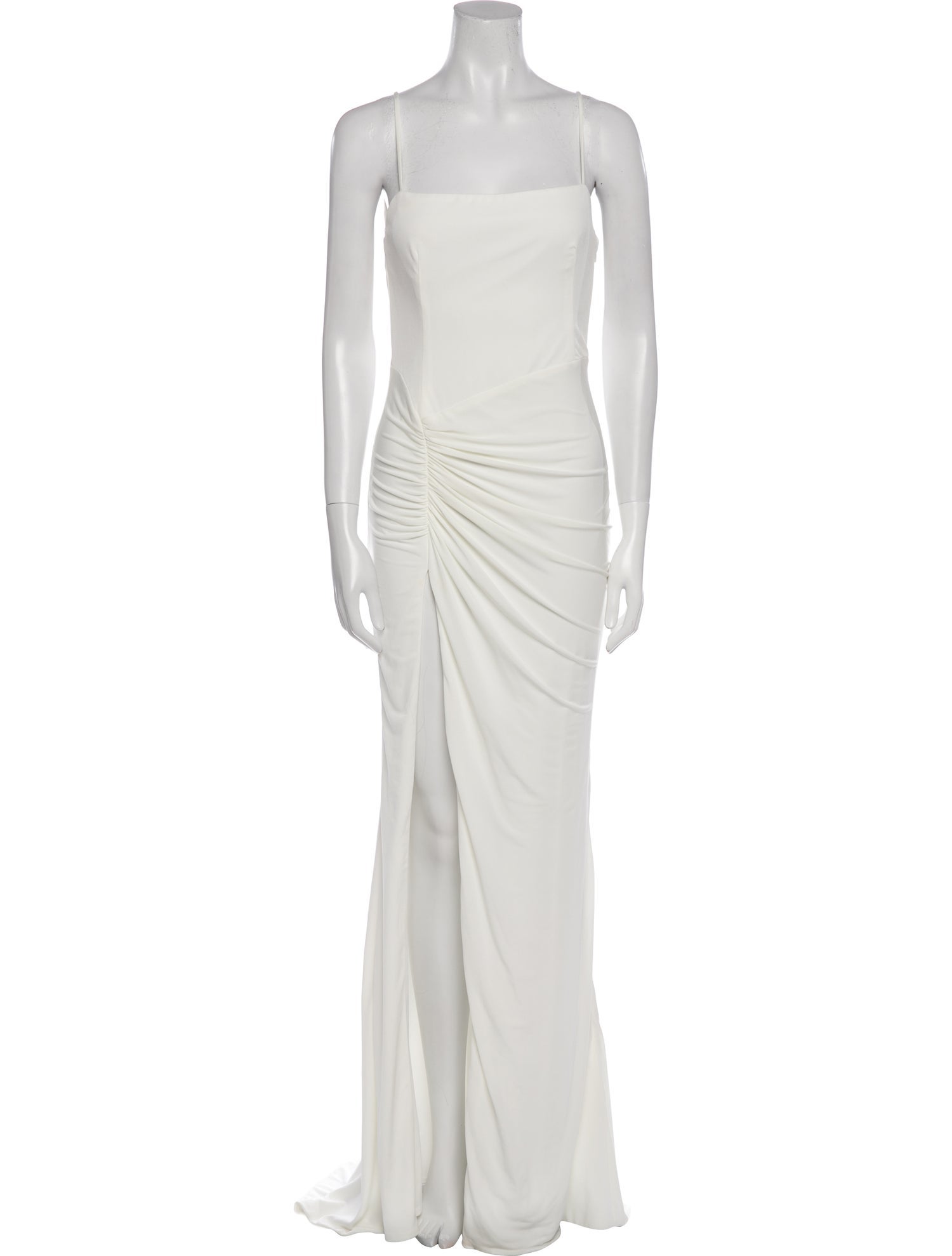 Katie May Square Neckline Long Dress