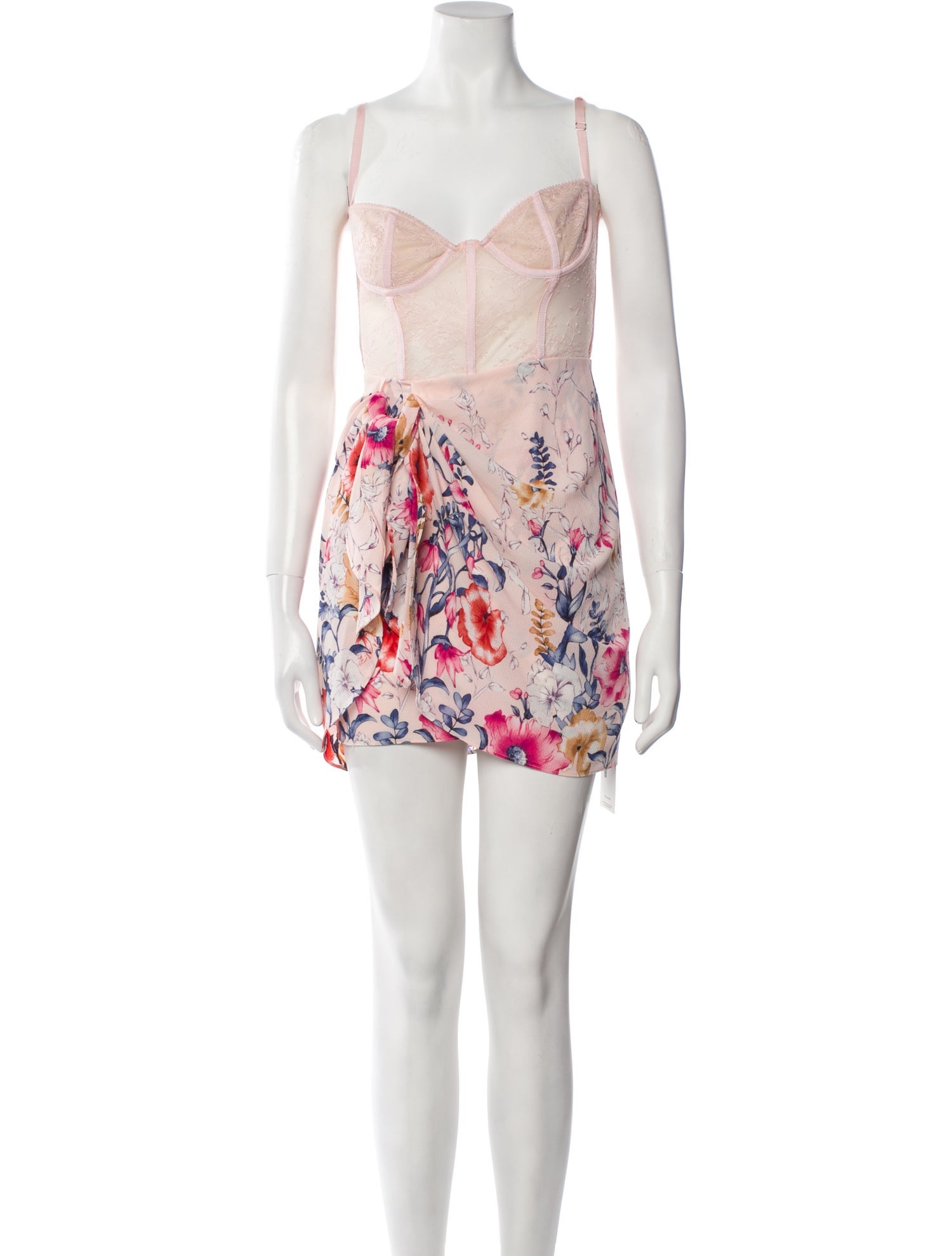 Katie May Floral Print Mini Dress