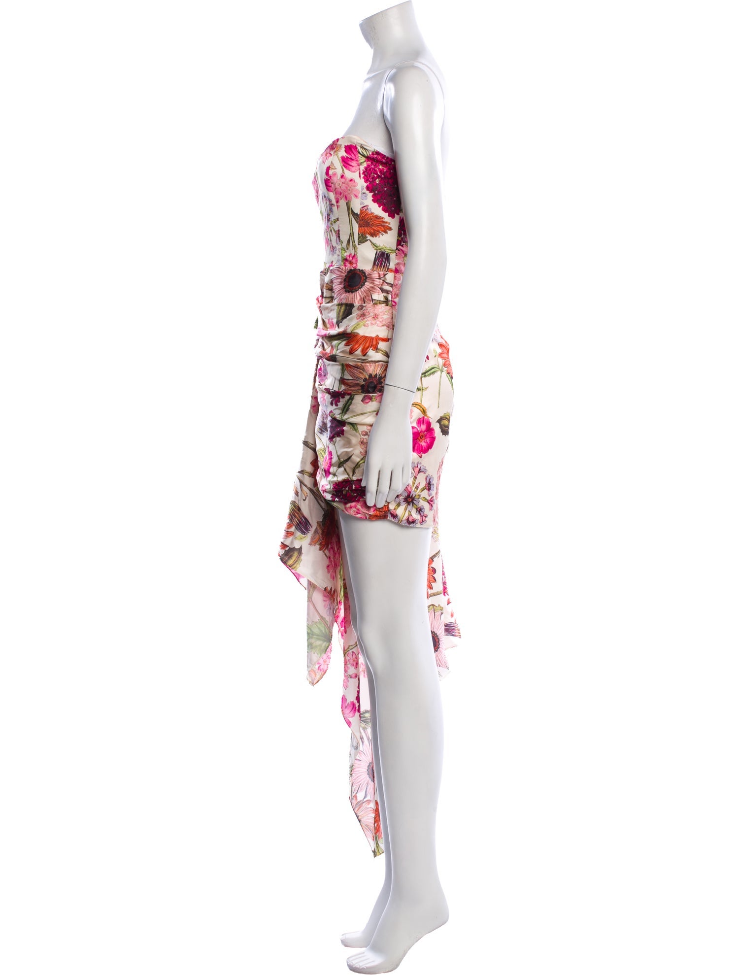 Katie May Floral Print Midi Length Dress