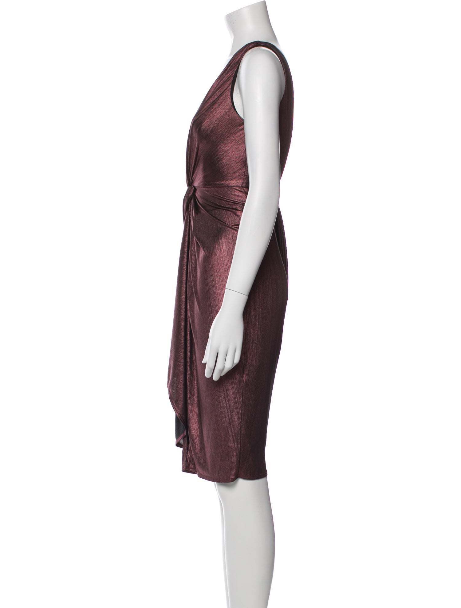 Katie May V-Neck Knee-Length Dress