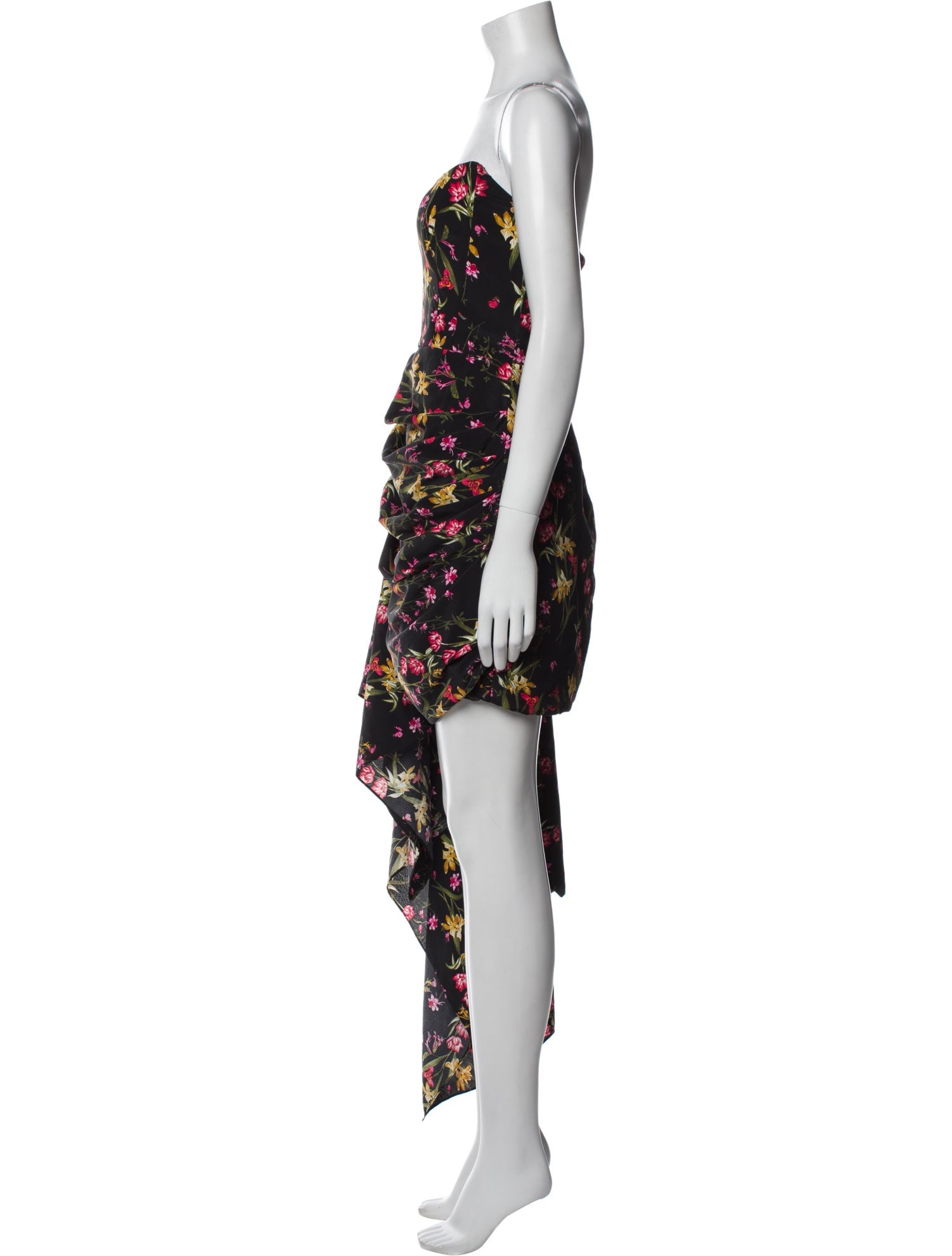 Katie May Floral Print Knee-Length Dress
