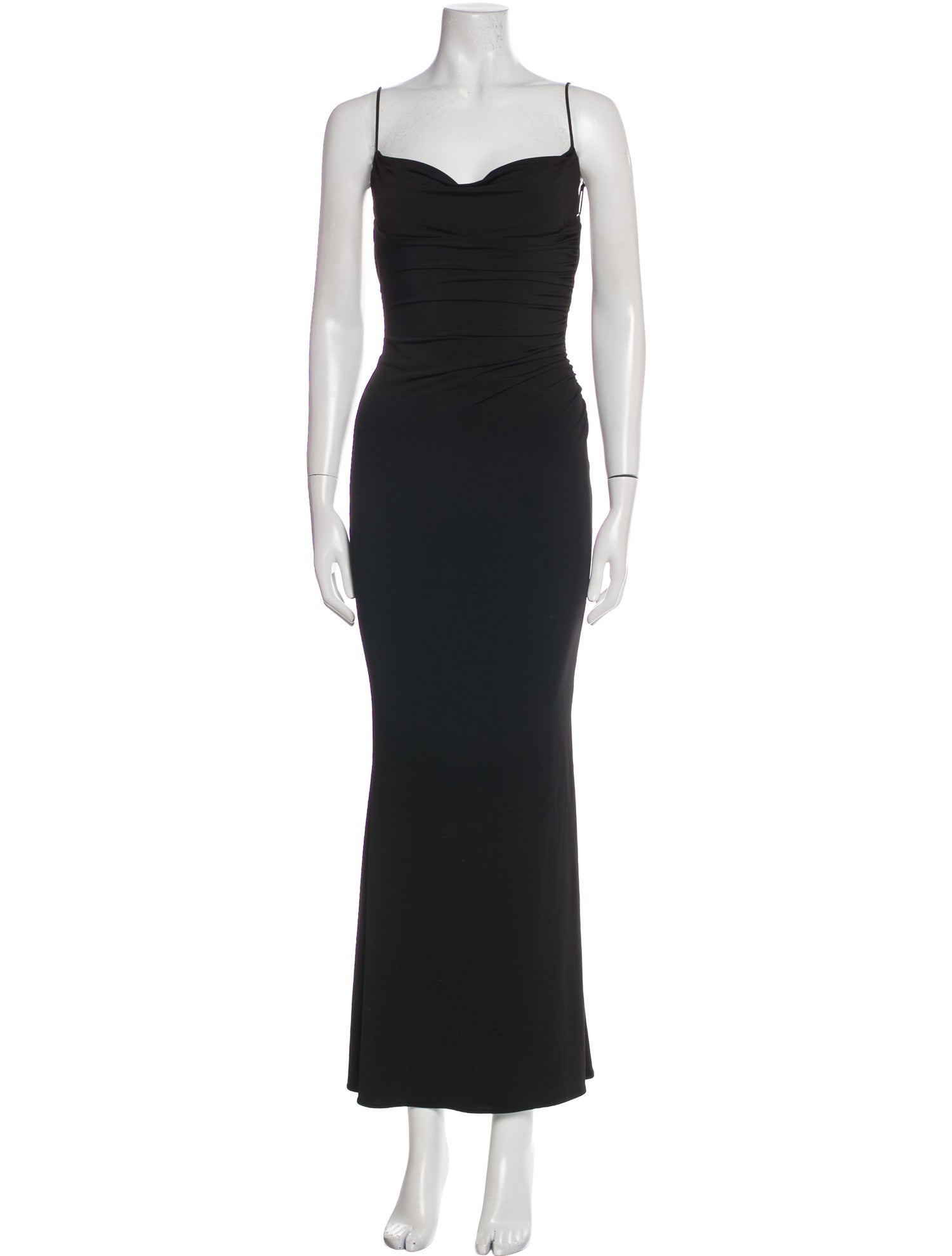 Katie May Square Neckline Long Dress