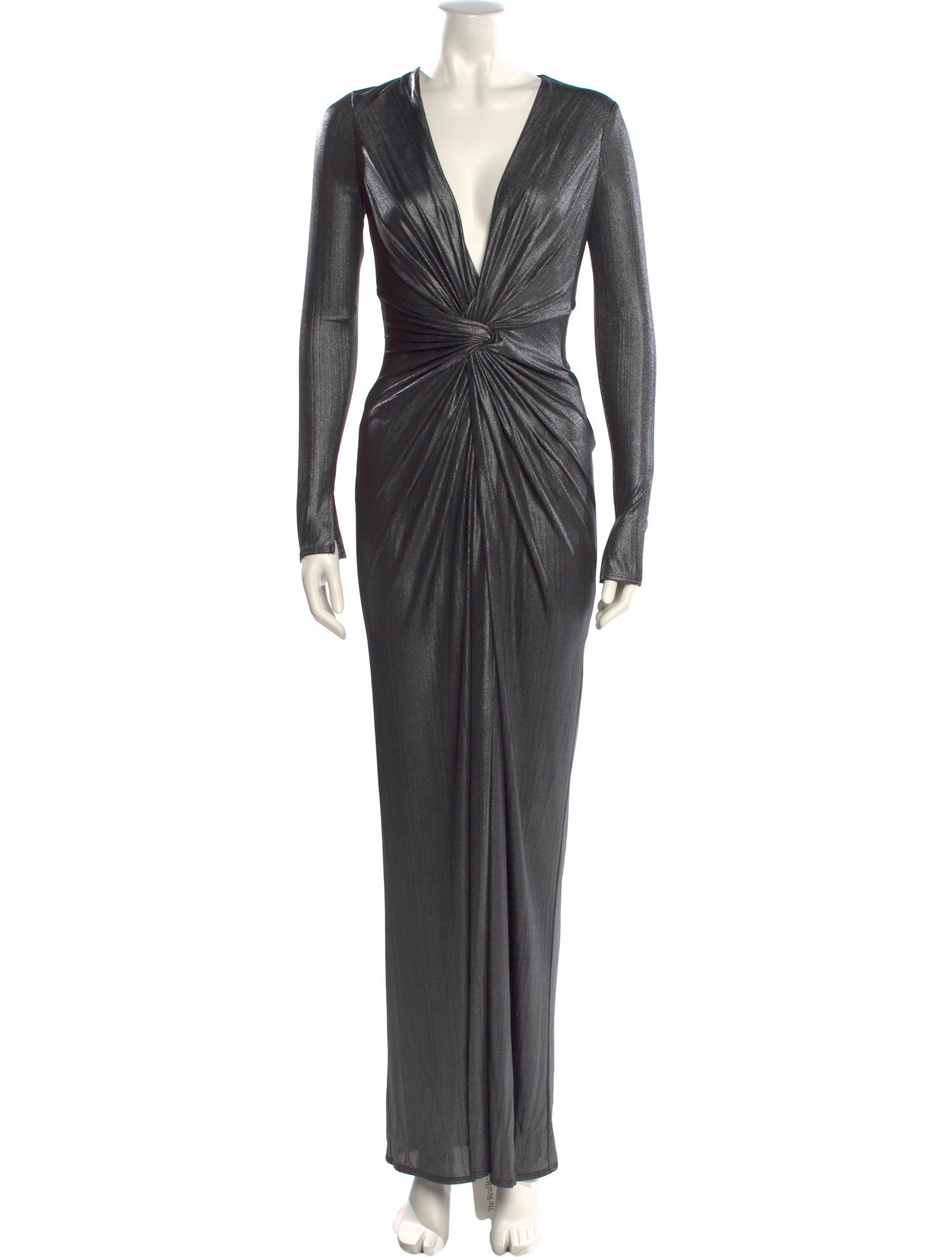 Katie May V-Neck Midi Length Dress