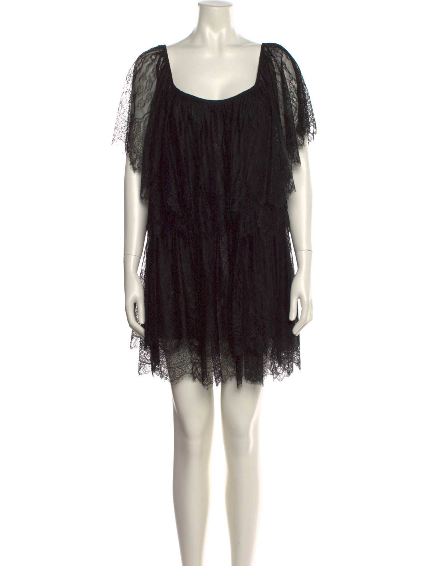 Katie May Scoop Neck Mini Dress