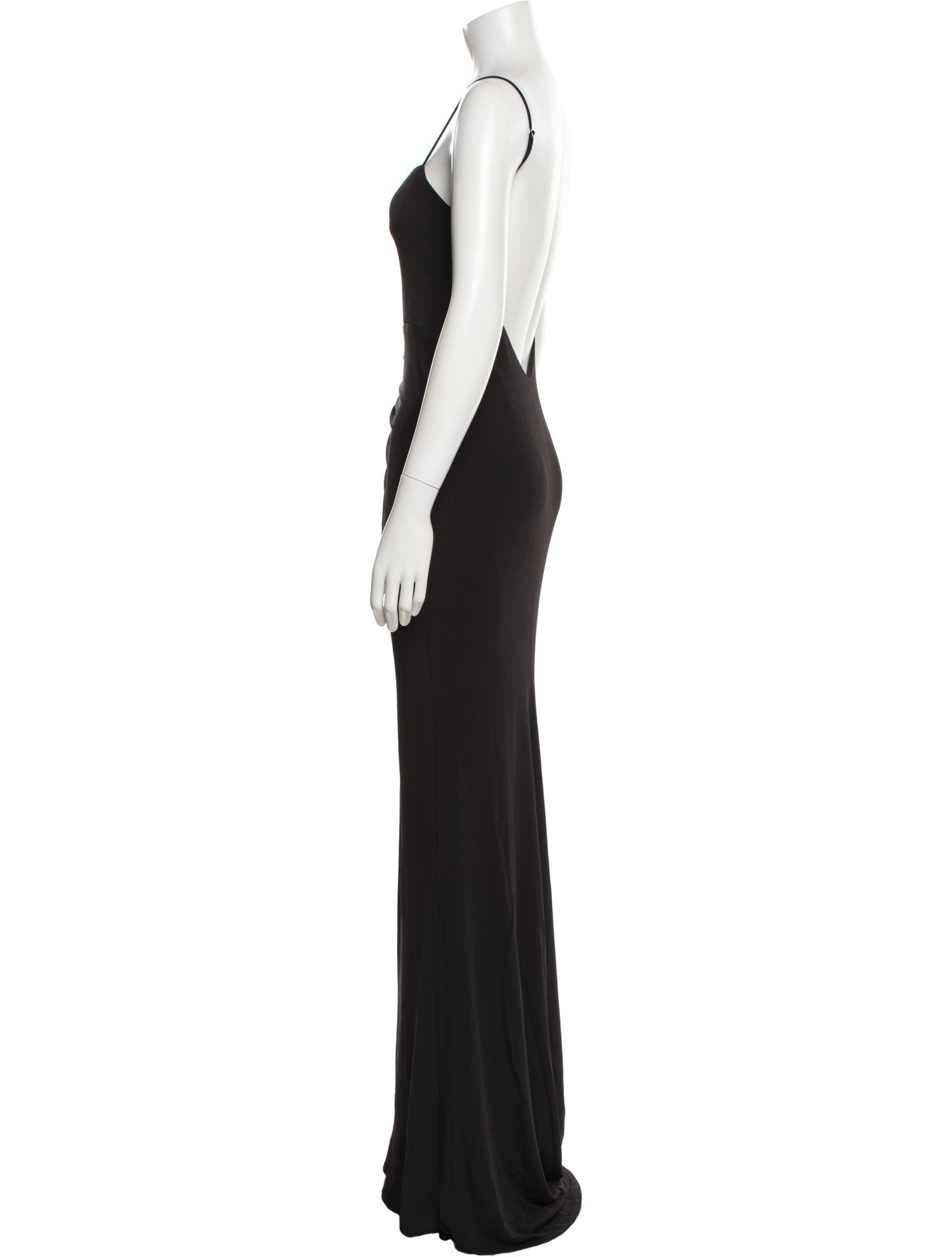 Katie May Square Neckline Long Dress