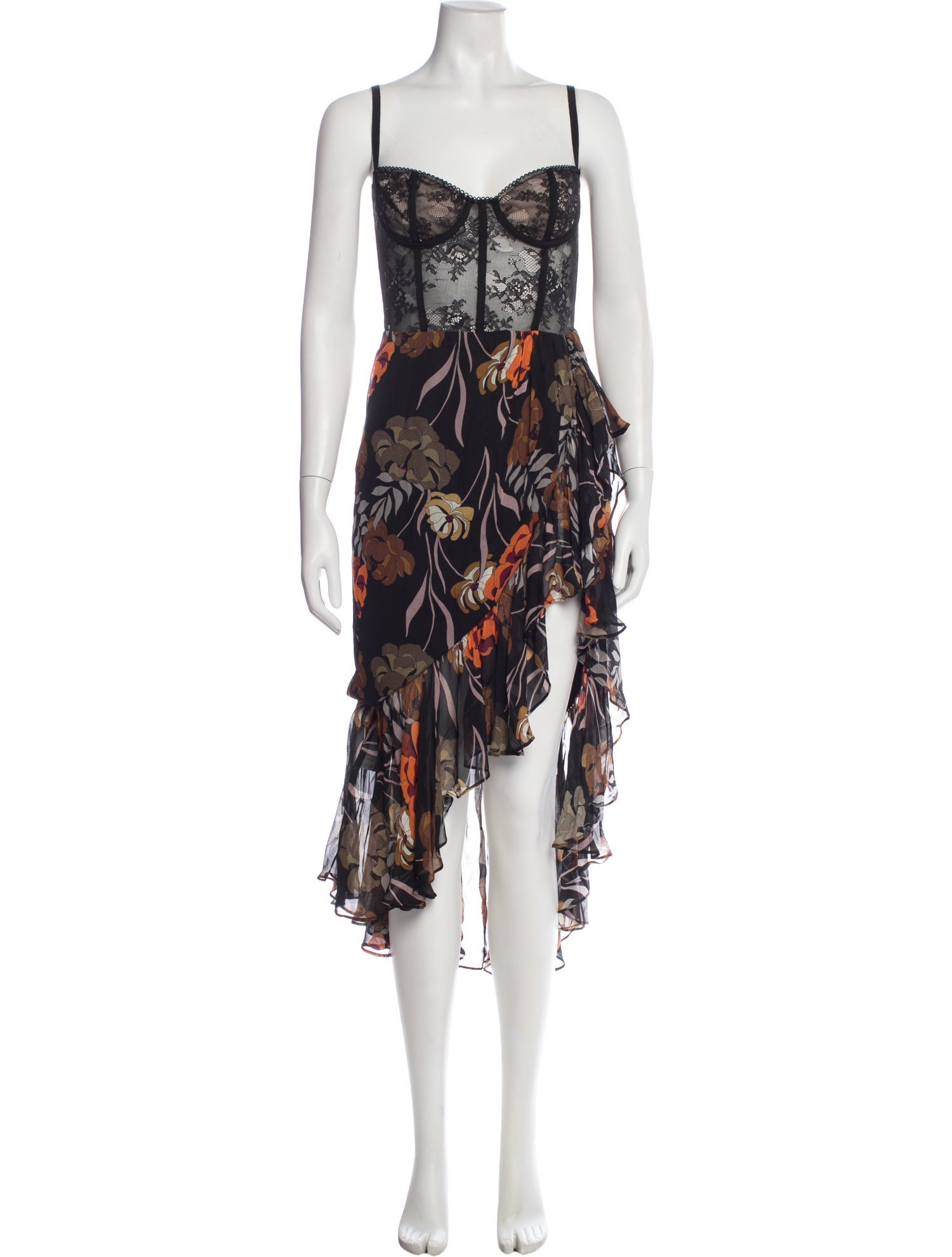 Katie May Nylon Long Dress