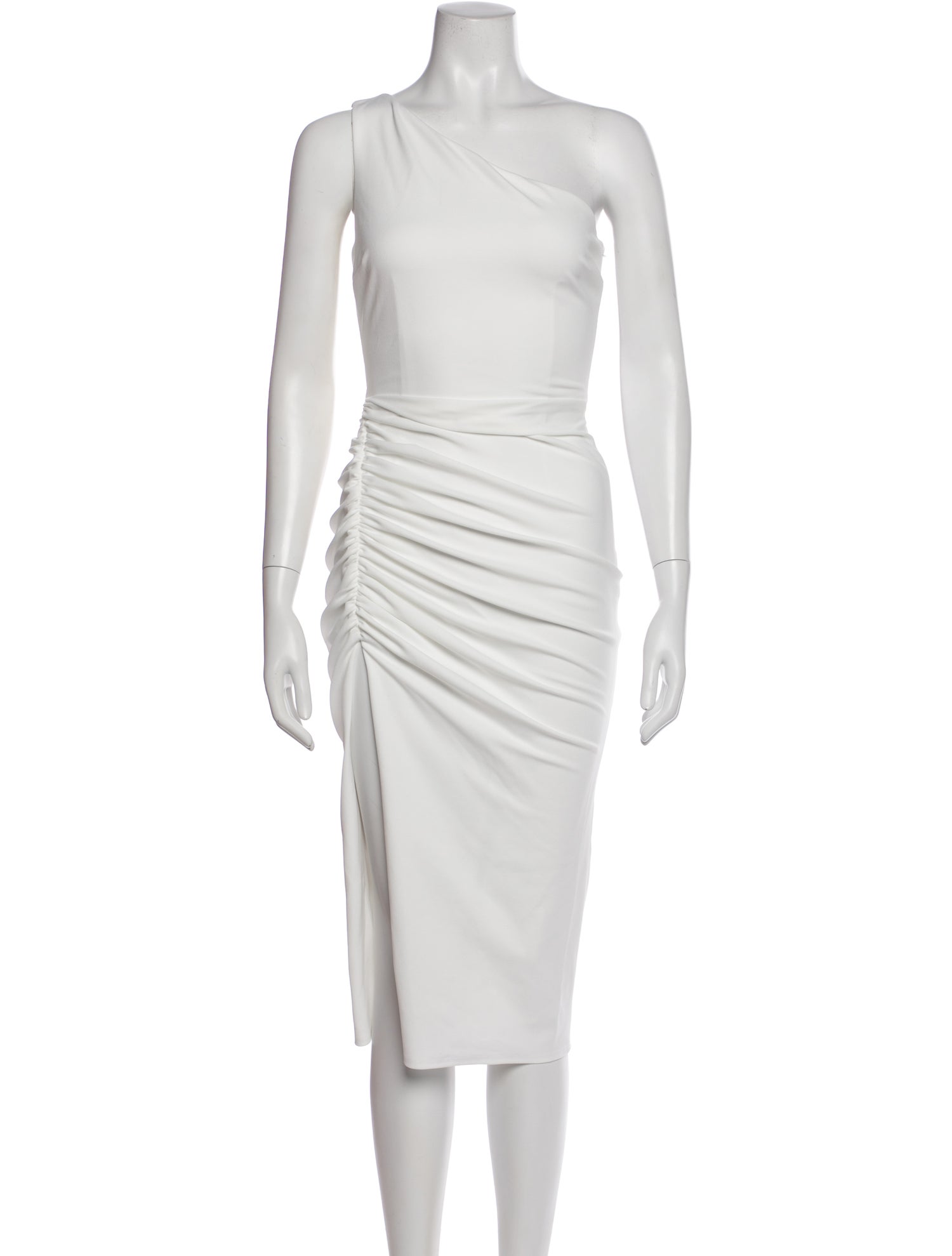 Katie May One-Shoulder Midi Length Dress