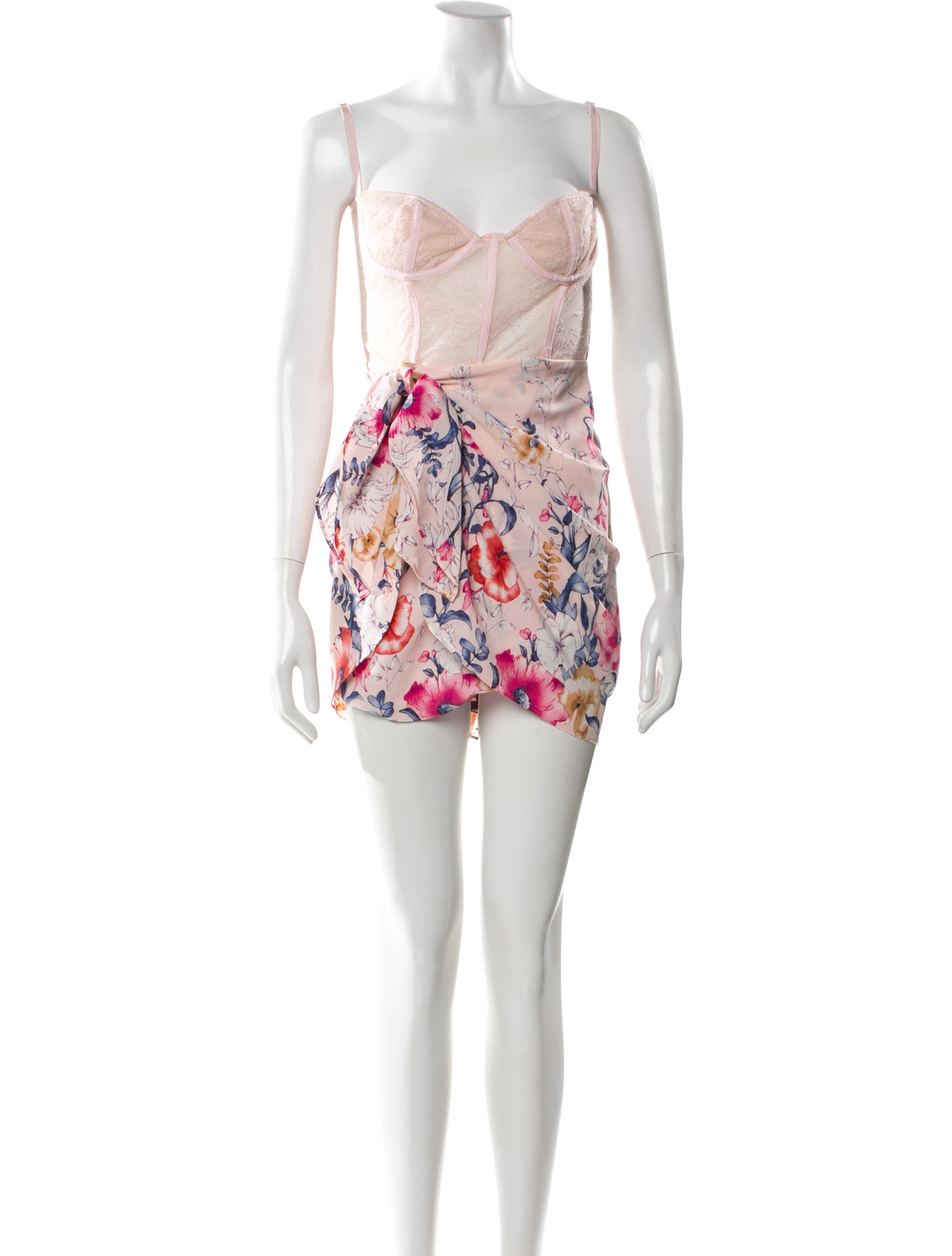 Katie May Floral Print Mini Dress