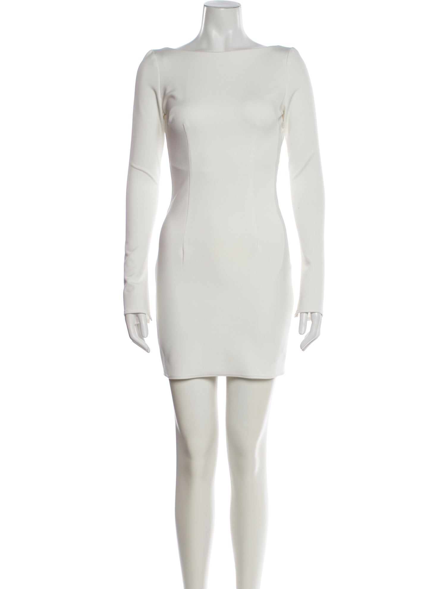 Katie May Bateau Neckline Mini Dress