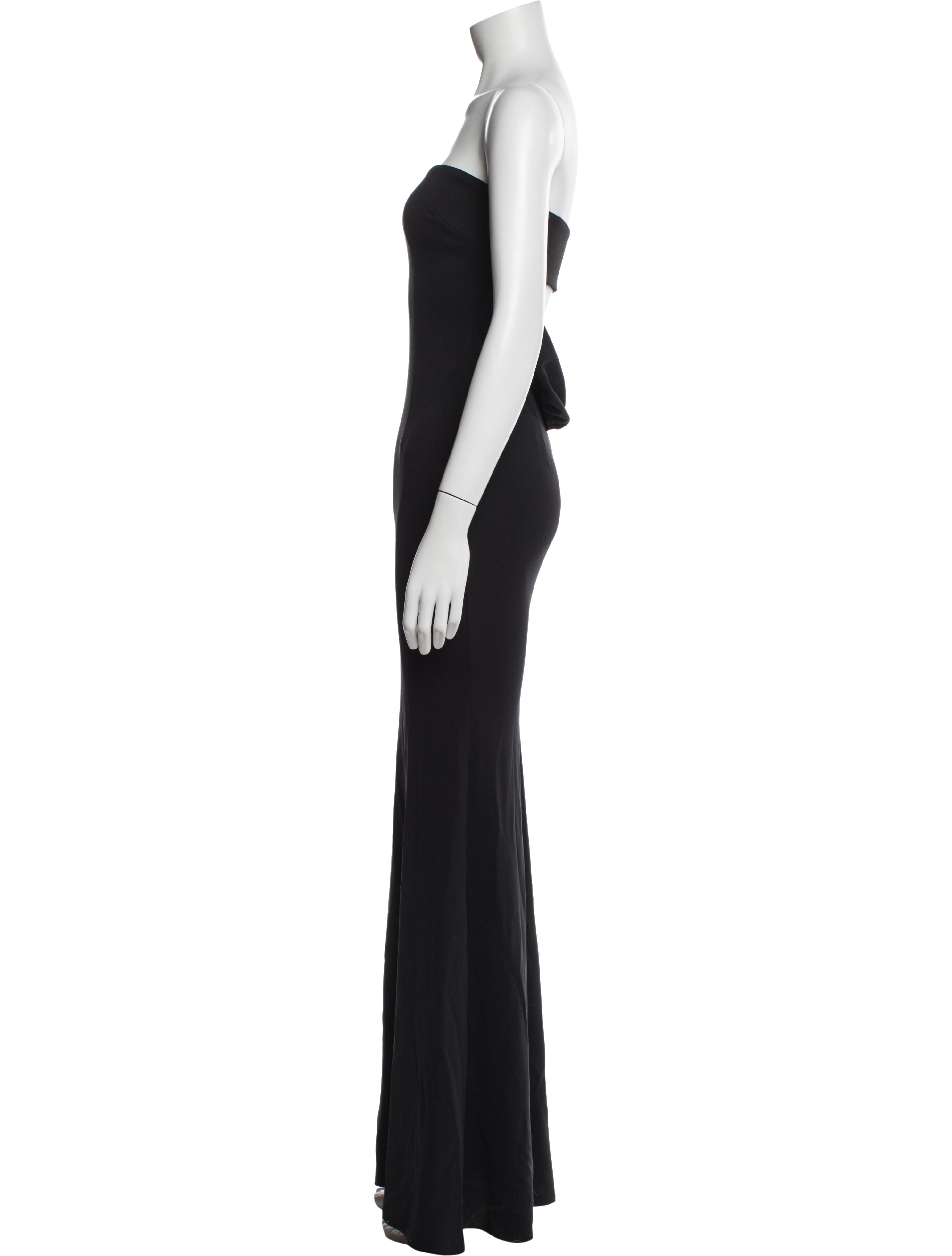 Katie May Strapless Long Dress
