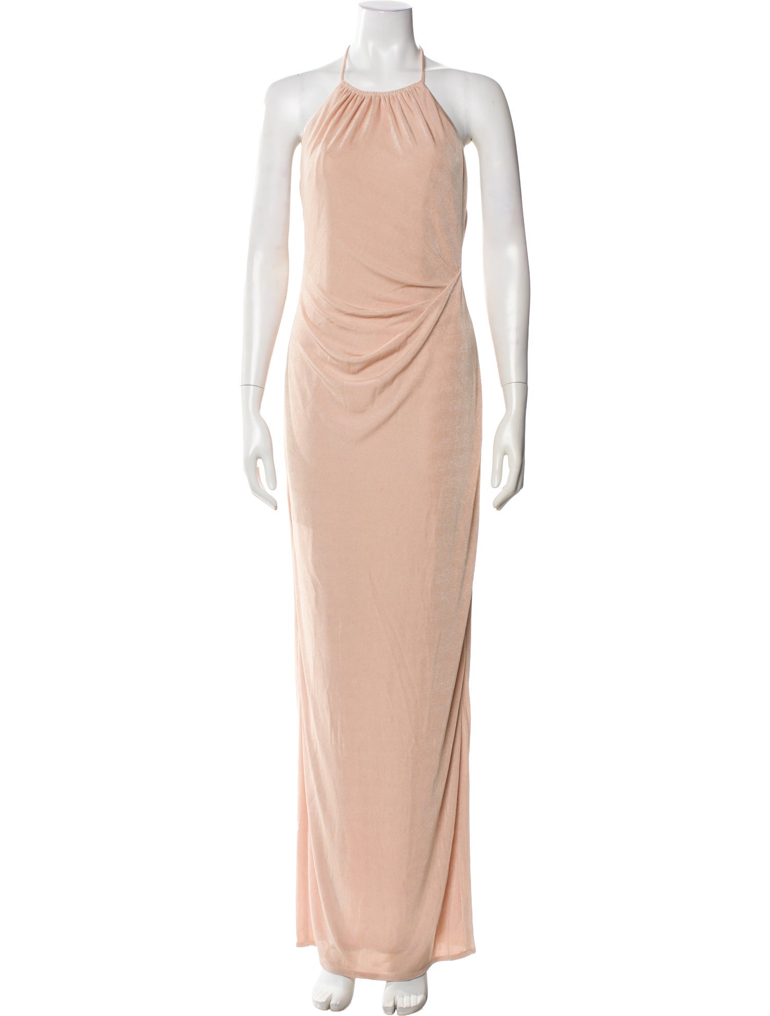 Katie May Halterneck Long Dress