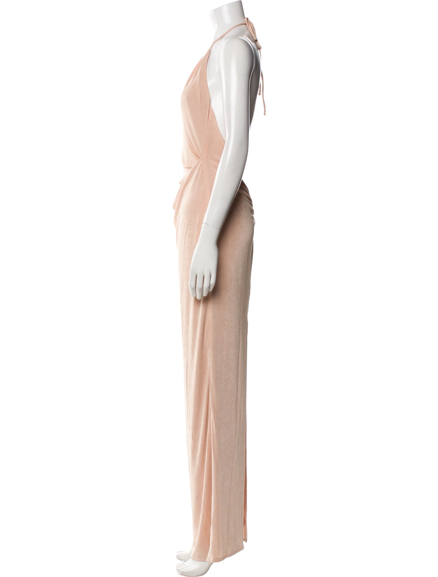 Katie May Halterneck Long Dress