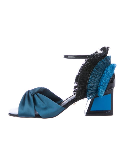 Kat Maconie Marina Colorblock Pattern Slingback Sa