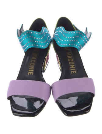 Kat Maconie Patterned Leather Sandals
