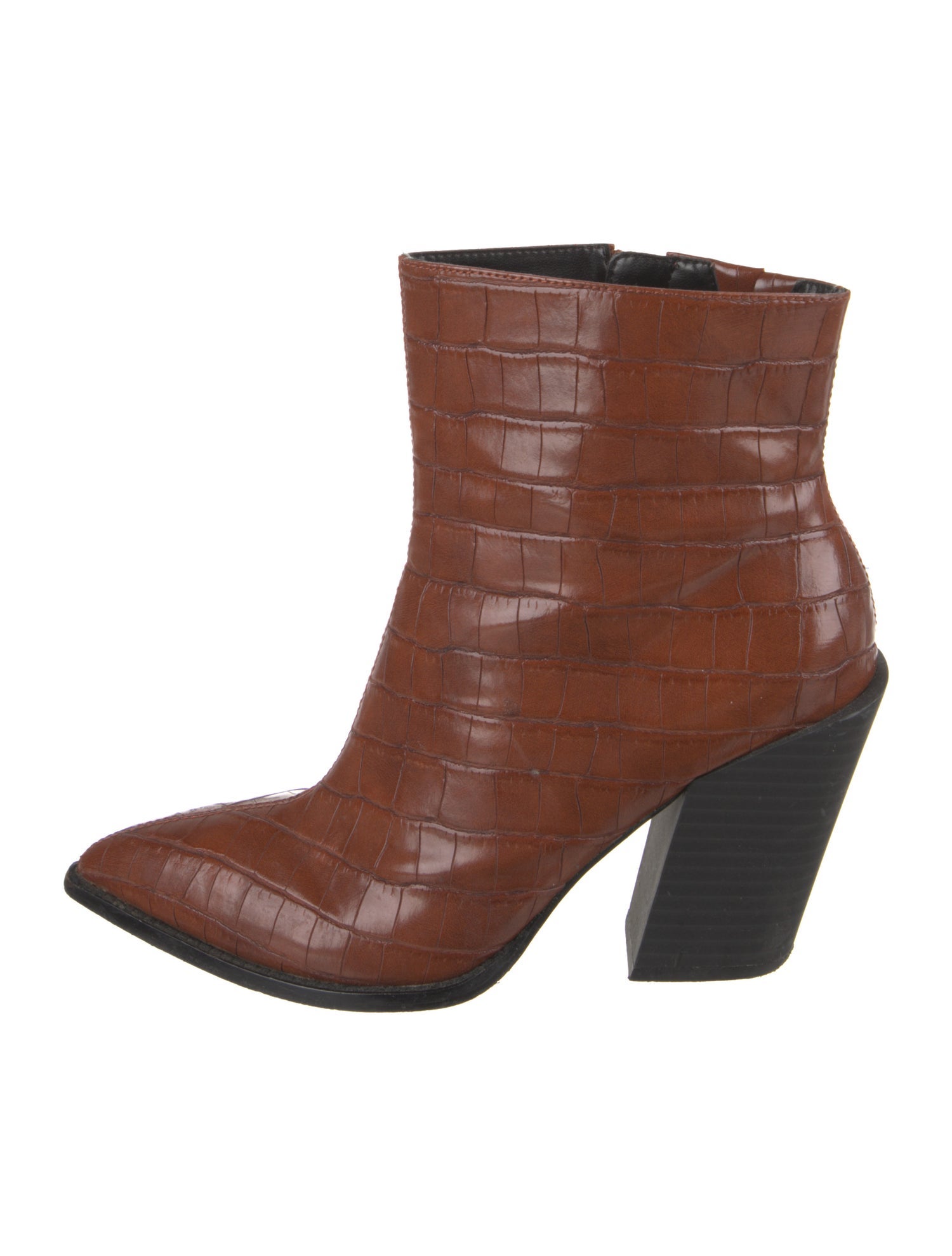 Kat Maconie Embossed Leather Boots