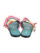 Kat Maconie Leather Printed Slides