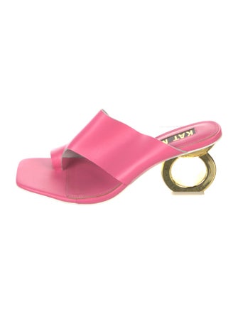 Kat Maconie Leather Slides